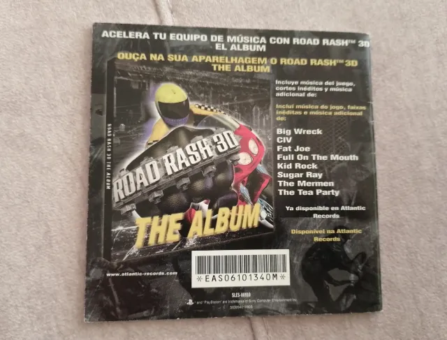 Manual Road Rash 3D PlayStation PAL