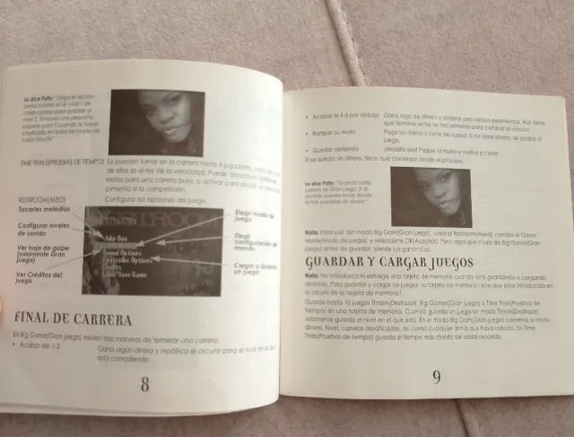 Manual Road Rash 3D PlayStation PAL