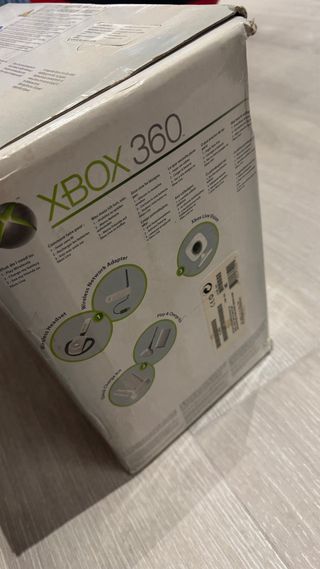 Consola Xbox 360 Blanca