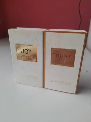 2 Miniaturas Jean Patou Joy y 1000