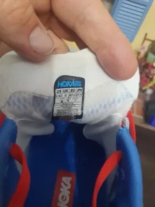 Hoka Mach 6 Zapatillas Running Azul/Blanco