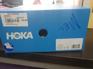 Hoka Mach 6 Zapatillas Running Azul/Blanco