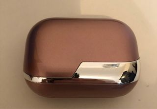 Auriculares Top Gama D01 Dourado/Rosa