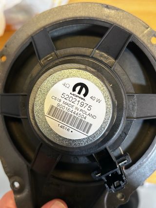 Altavoces  originales fiat 500