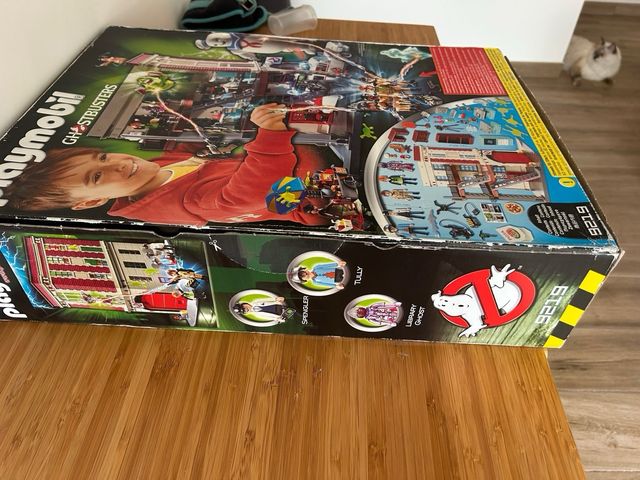 Playmobil Cazafantasmas Estación de Bomberos sin a