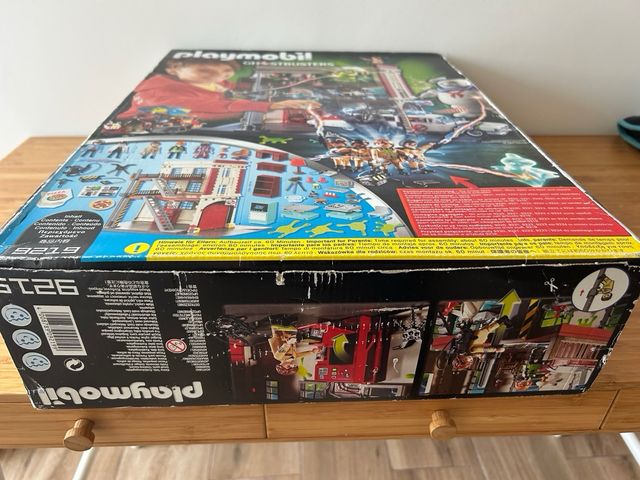 Playmobil Cazafantasmas Estación de Bomberos sin a