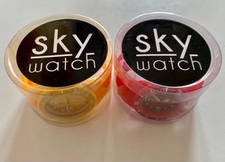 2 Relojes Sky Watch Rojo y Amarillo
