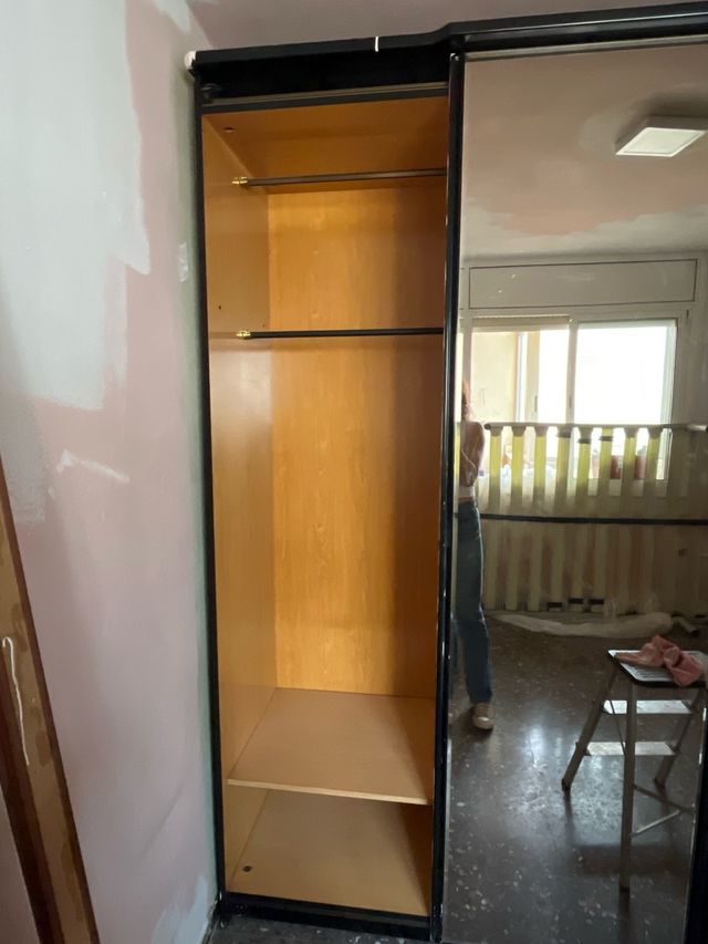 Armario puertas correderas espejo