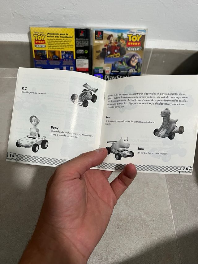 🇪🇸 Toy Story Racer PSX Disney Pixar