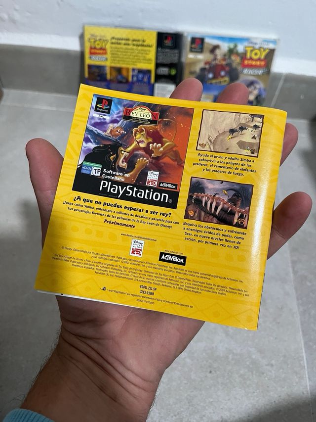 🇪🇸 Toy Story Racer PSX Disney Pixar