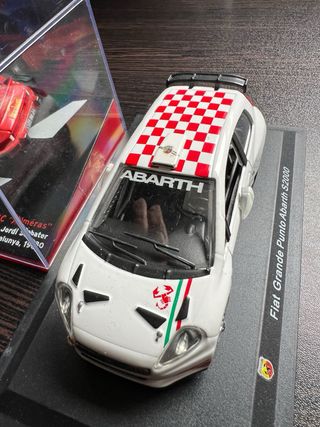 Maqueta Porsche 911 SG Alméras y Fiat punto