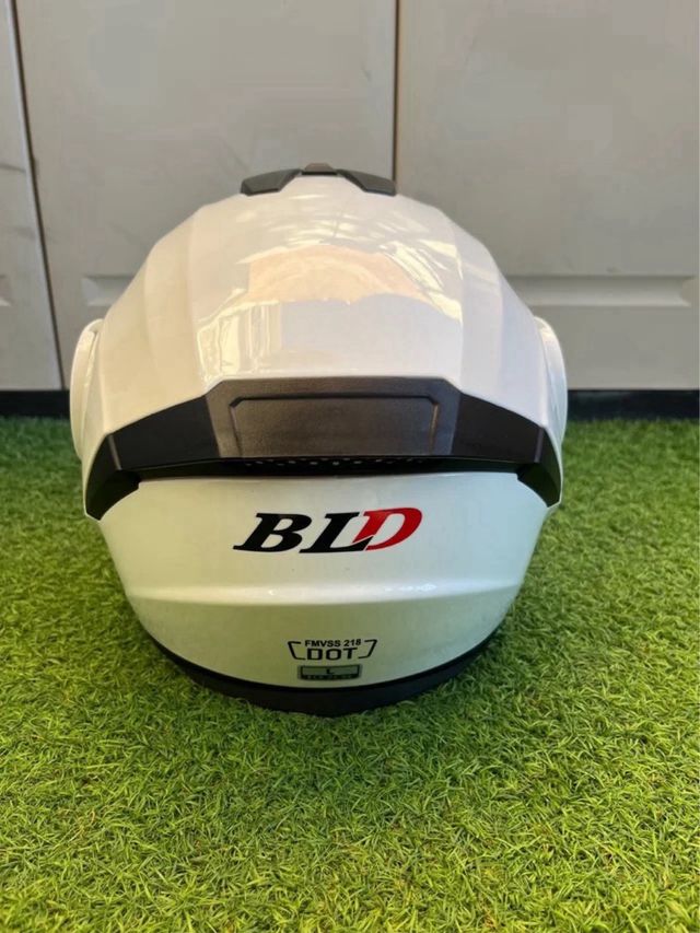 Casco Moto Modular Blanco BLD