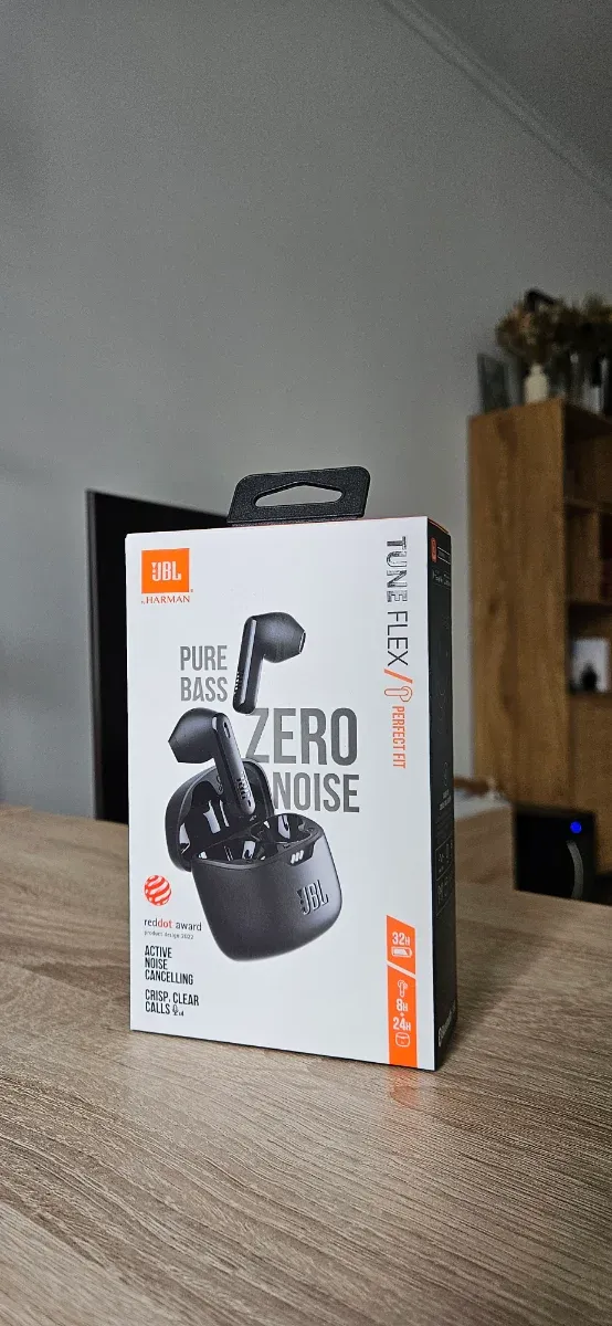 Auriculares JBL Tune Flex Negro
