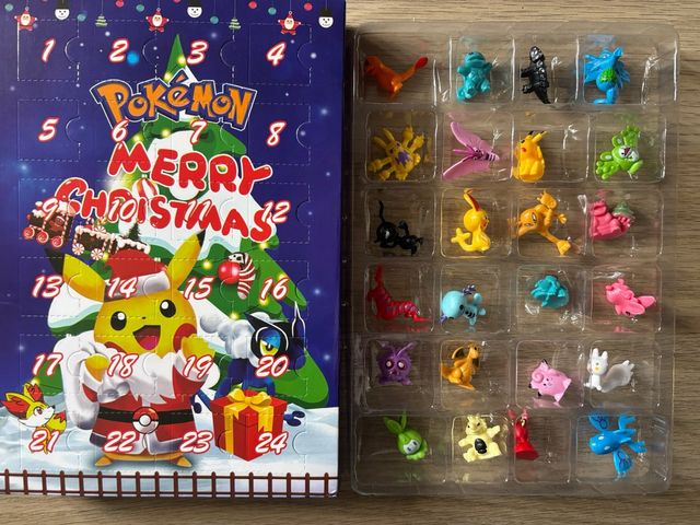 Calendario Adviento Pokemon Figuras