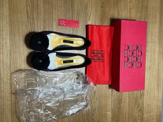 Bailarinas Carolina Herrera Negras y Rosas