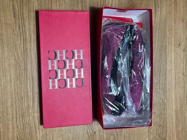 Bailarinas Carolina Herrera Negras y Rosas