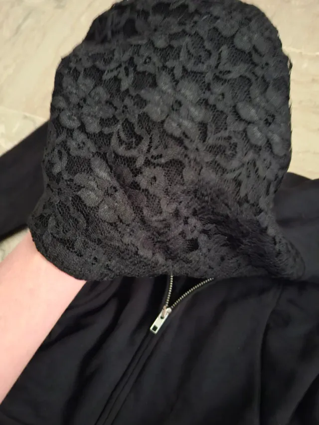 Felpa Tezenis invernale con cappuccio pizzo