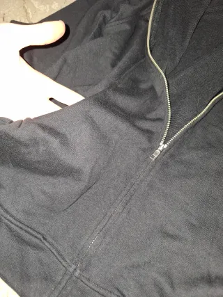 Felpa Tezenis invernale con cappuccio pizzo