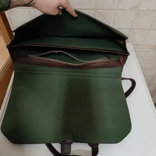 Maletín ejecutivo piel marrón