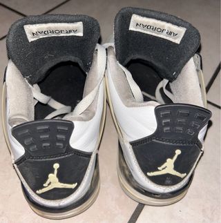 Jordan 4 Grigio Bianco