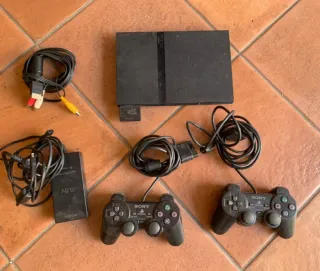 Playstation 2 Slim Negra