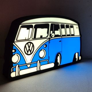 Lámpara LED VW T1 Furgoneta Azul 20% DESCUENTO