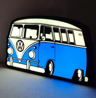 Lámpara LED VW T1 Furgoneta Azul 20% DESCUENTO