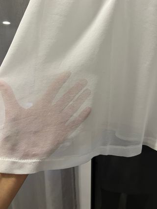 Camiseta Mango Blanca sin Mangas