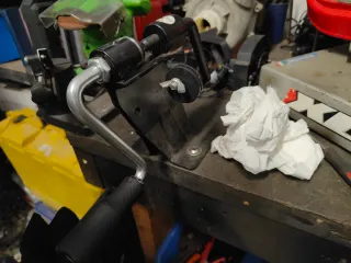 Remachadora de cadenas para motosierra