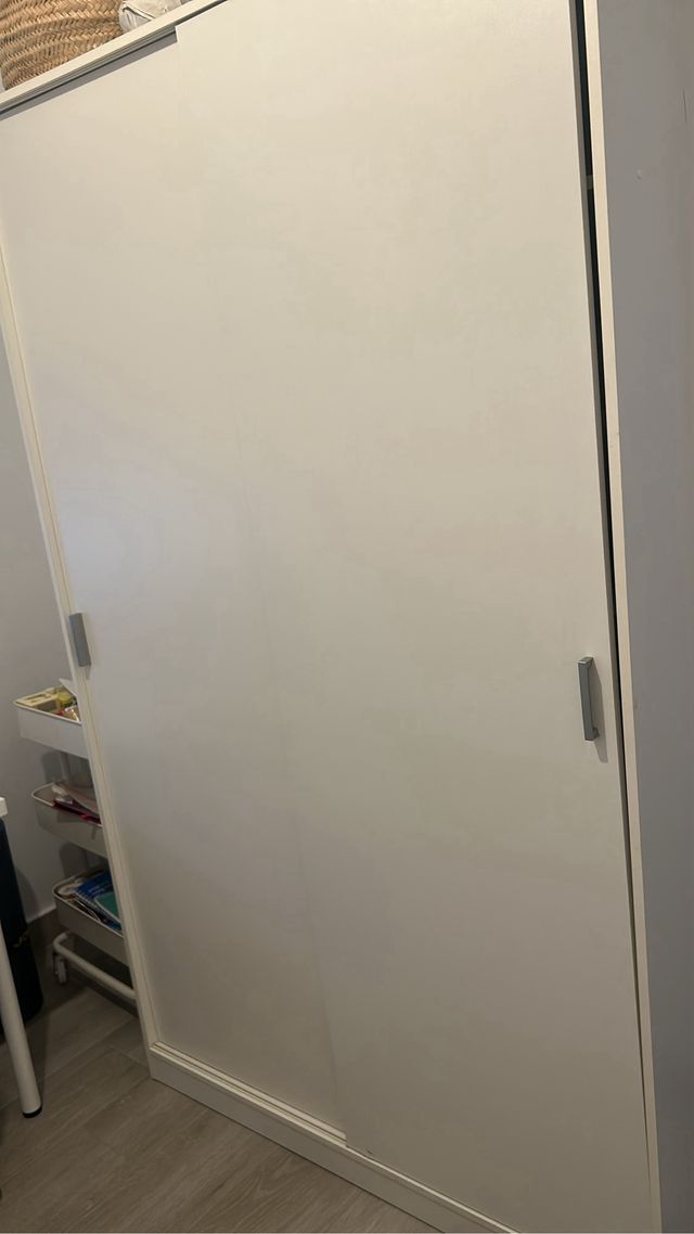 Armario puertas correderas blanco