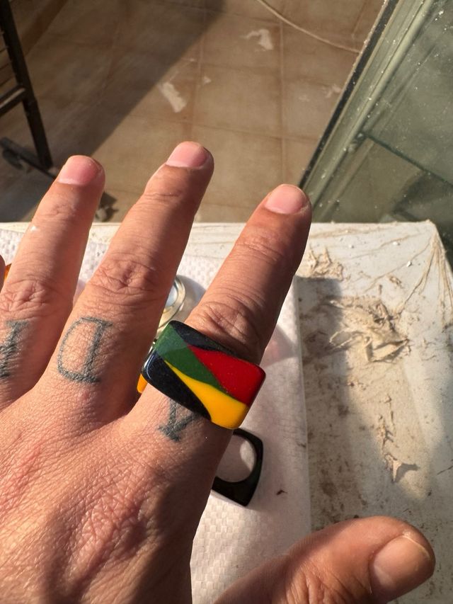 Anillos Plástico del Estilo La Manso de plástico