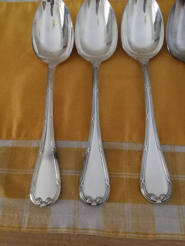 Christofle Set 5 Cucchiai Argento