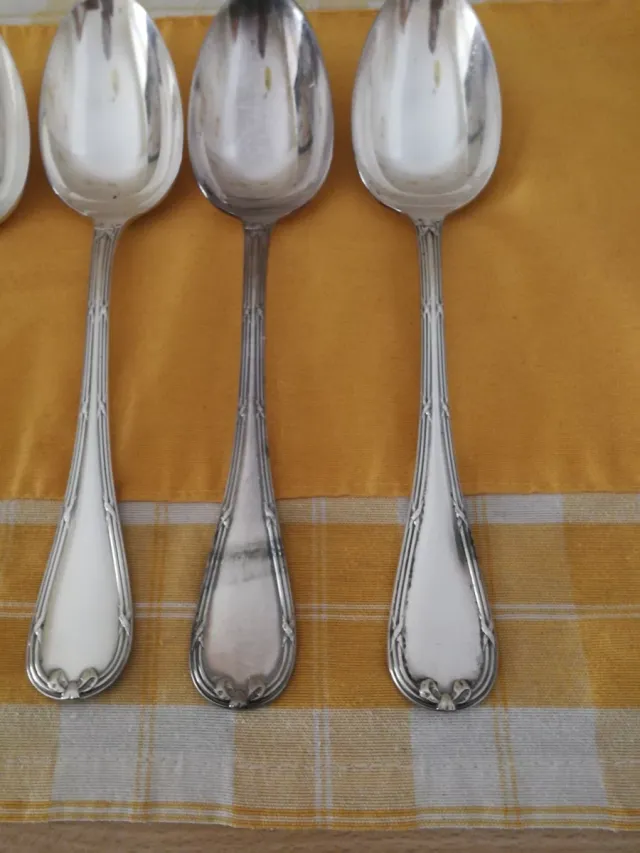 Christofle Set 5 Cucchiai Argento