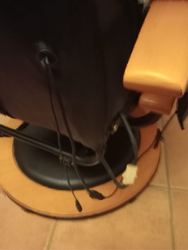 Sillón de masaje negro