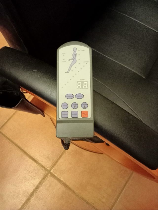 Sillón de masaje negro