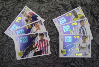 Panini Super Kids con firma