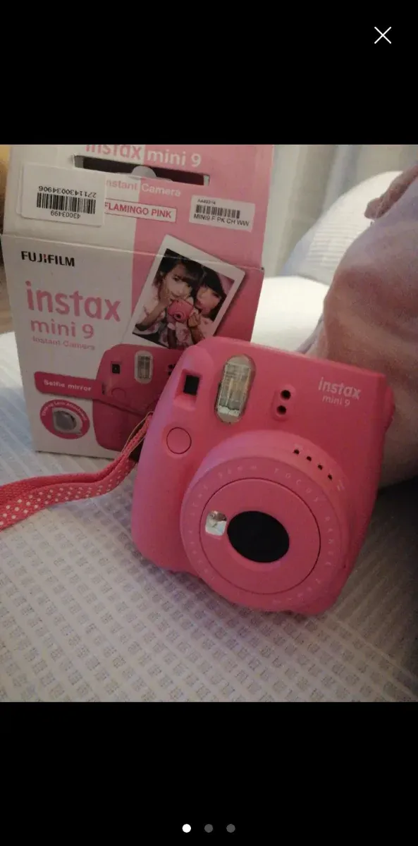Cámara instantánea Fujifilm Instax Mini 9 Rosa