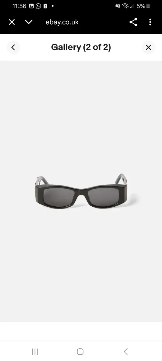Gafas Palm Angels Negras