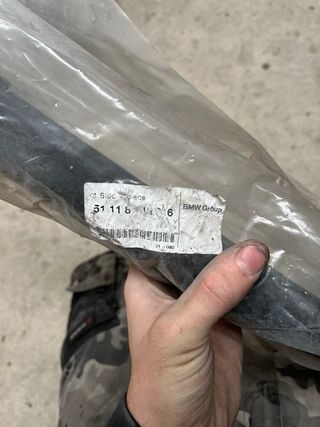 Moldura Paragolpes BMW E34 Delantera Izquierda