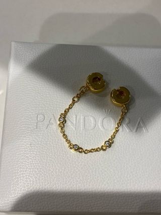 Pandora Catena di Sicurezza con Pietre di zirconia