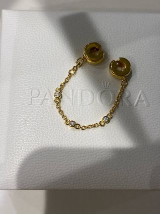 Pandora Catena di Sicurezza con Pietre di zirconia