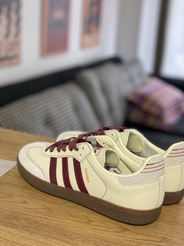 Adidas Samba Beige/Marrón Nuevas con etiquetas