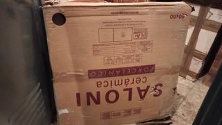 3 Plaquetas Cerámicas Saloni Marrón 60x60cm