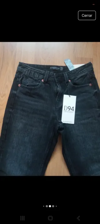 Pantalones mujer tiro bajo acampanados