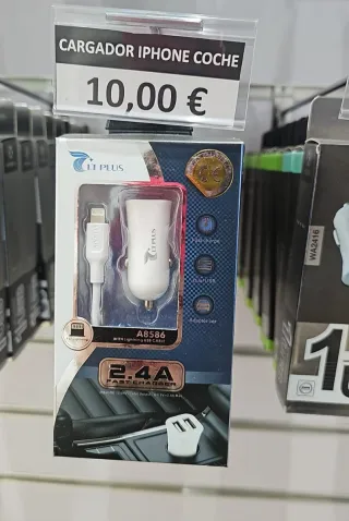 Caricatore auto LT PLUS iPhone Lightning