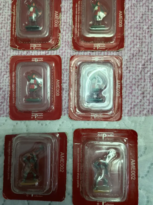 Del Prado AME008 y AME002 Figuras