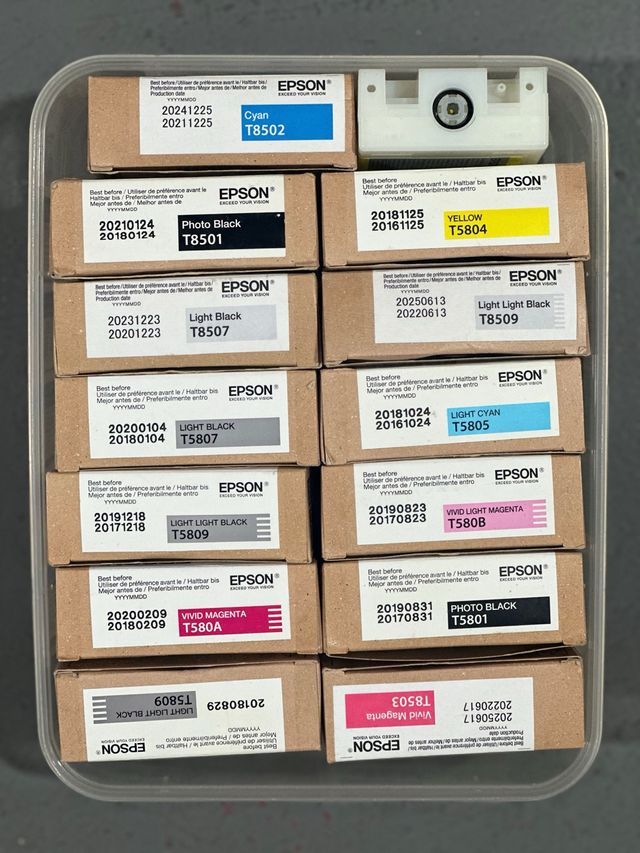 Cartuchos VACÍOS !!!! Epson SC-P3880