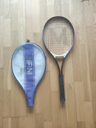 Juego 4 raquetas vintage