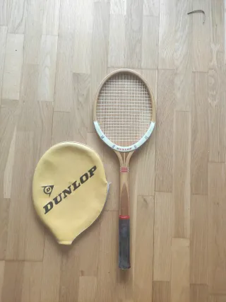 Juego 4 raquetas vintage