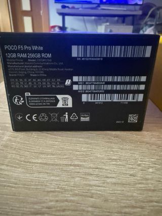 Teléfono Poco F5 Pro Blanco